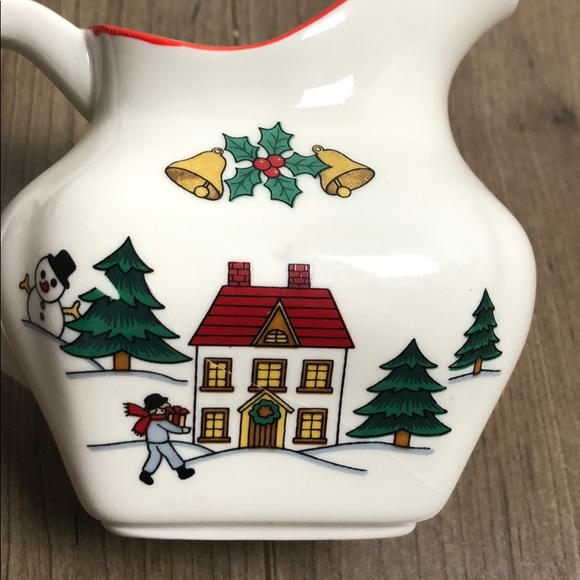 Joy of Christmas Jamestown China Creamer - Picture 3 of 6